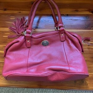 Tommy Hilfiger pebbled leather handbag